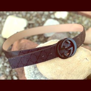 Used Leather Gucci belt men or women’s